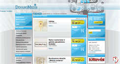 Desktop Screenshot of dovanumedis.lt